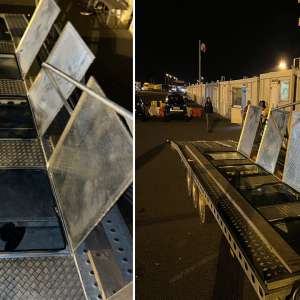 13 de migranți ascunși în două mijloace de transport, depistați la sfârșitul săptămânii, la frontiera cu Ungaria