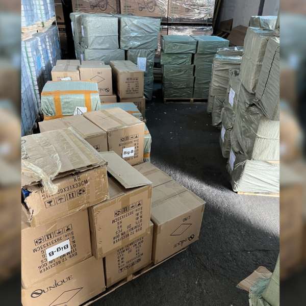 Bunuri susceptibile a fi contrafăcute, de peste 6,8 milioane lei, depistate în Portul Constanța