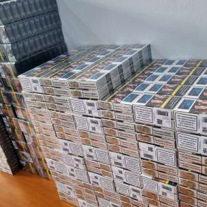 7.476 pachete de țigarete estimate la o valoare de 186.000 lei, descoperite de polițiștii de frontieră giurgiuveni