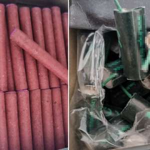 Peste 1.800 de articole pirotehnice descoperite la P.T.F Giurgiu