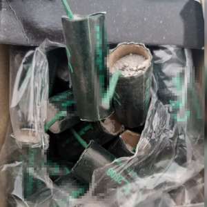 Peste 1.800 de articole pirotehnice descoperite la P.T.F Giurgiu