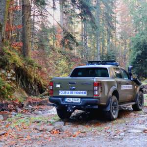 Poliţia de Frontieră Română a recepţionat ultimele 38 de autospeciale 4x4 pentru teren dificil, achiziționate din fonduri europene nerambursabile