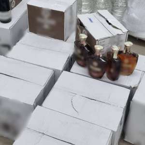 Băuturi alcoolice confiscate la controlul de frontieră