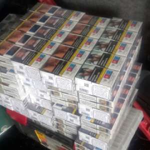 1.260 pachete cu țigarete, descoperite de polițiștii de frontieră din cadrul P.T.F. Giurgiu