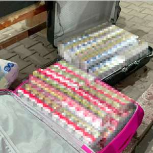Peste 7.000 pachete cu țigarete, descoperite de polițiștii de frontieră din cadrul P.T.F. Giurgiu
