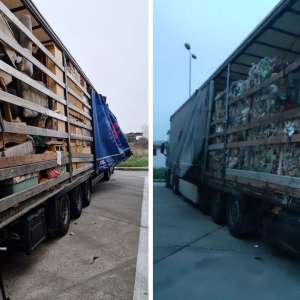 Peste 34 tone de produse second hand, oprite la intrarea în țară