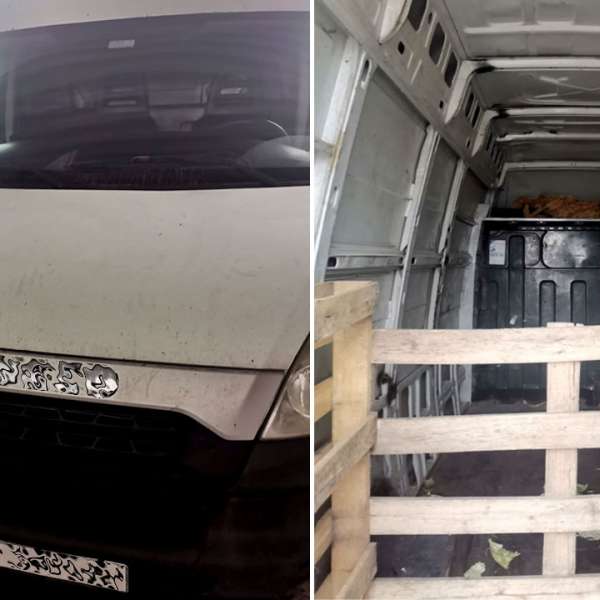 120 kilograme frunze de tutun ambalate în saci, descoperite de polițiștii de frontieră giurgiuveni
