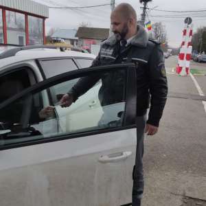 A testat vigilența polițiștilor de frontieră și s-a ales cu dosar penal
