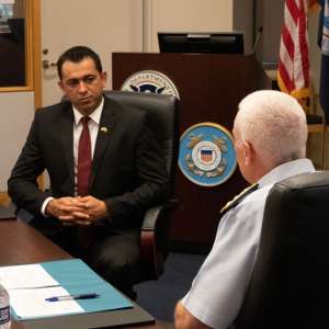 Meetings of the inspector general of the Romanian Border Police with the leadership of the FBI and the Coast Guard of the United States of America
