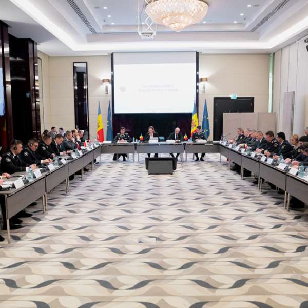 Participarea inspectorului general al Poliției de Frontieră Române la Forumul Flancului de Securitate Est-European în Republica Moldova