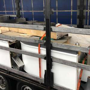 26 tone de deşeuri oprite la intrarea în țară