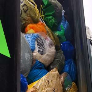 26 tone de deşeuri oprite la intrarea în țară