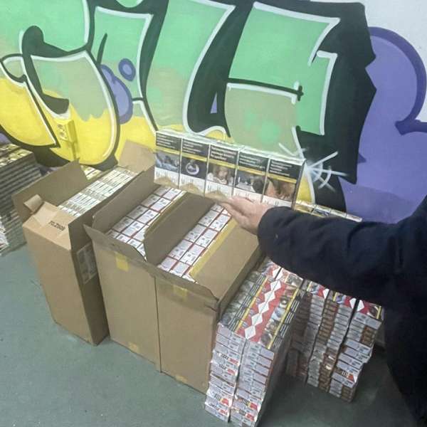 Peste 3.000 de pachete cu țigarete de diferite mărci, descoperite de polițiștii de frontieră din cadrul P.T.F. Giurgiu