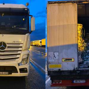 23 de tone deșeuri amestecate, anvelope uzate, oprite la P.T.F Borș II și Nădlac II