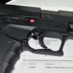 Pistol cu aer comprimat descoperit la P.T.F. Vărșand