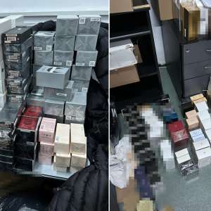 Peste 6.000 de bunuri susceptibile a fi contrafăcute, în valoare de peste 700.000 lei, descoperite în P.T.F. Giurgiu