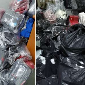 Peste 6.000 de bunuri susceptibile a fi contrafăcute, în valoare de peste 700.000 lei, descoperite în P.T.F. Giurgiu