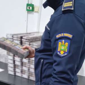 Aproximativ 5.000 de pachete de țigări,  descoperite de polițiștii de frontieră giurgiuveni