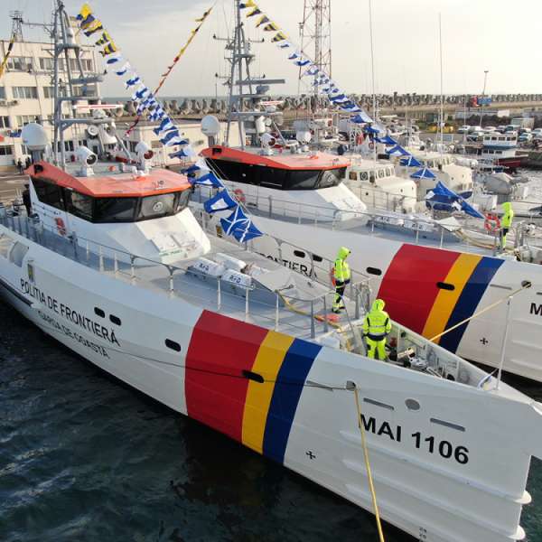 Componenta navală a Poliției de Frontieră Române a fost suplimentată cu două mijloace de mobilitate navală