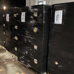 Țigări de contrabandă, în valoare de peste 1,5 milioane de euro, descoperite ascunse într-un autocamion, în P.T.F. Bechet