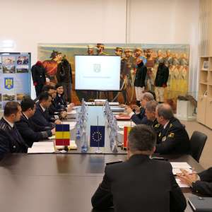 Delegation of the Spanish National Police, visiting the Romanian Border Police