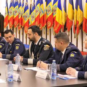 Delegation of the Spanish National Police, visiting the Romanian Border Police
