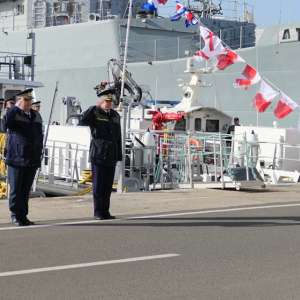 The naval component of the Romanian Border Police was supplemented with two means of naval mobility.