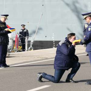 The naval component of the Romanian Border Police was supplemented with two means of naval mobility.