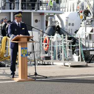 The naval component of the Romanian Border Police was supplemented with two means of naval mobility.