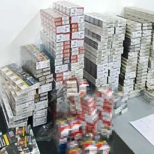 Peste 1.600 pachete cu țigarete descoperite de polițiștii de frontieră giurgiuveni