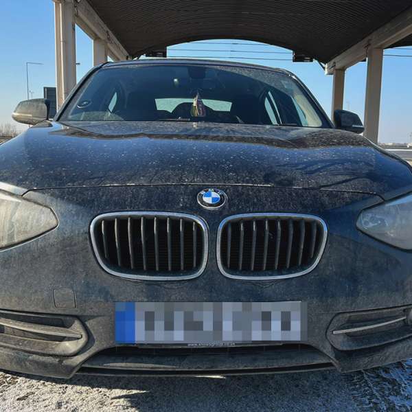 Autoturism căutat de autoritățile din Marea Britanie, descoperit în P.T.F. Giurgiu