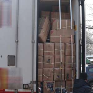 Încălțăminte contrafăcută, în valoare de peste 1.100.000 lei, descoperită în P.T.F. Calafat