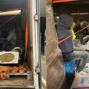 Cetățeni străini depistați în timp ce încercau să iasă ilegal din țară