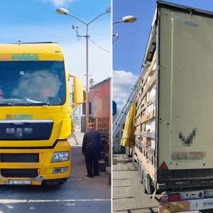 Ţigări de contrabandă, tutun pentru narghilea și alte bunuri contrafăcute, estimate la o valoare de aproximativ 14 milioane lei, descoperite în P.T.F. Zimnicea