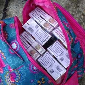 Peste 64.000 de țigarete descoperite ascunse într-un autoturism, în P.T.F. Calafat