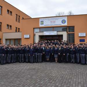 Formatori certificaţi din cadrul Institutului Auschwitz, la Şcoala Oradea. Seminar dedicat agenţilor de poliţie de frontieră în formare