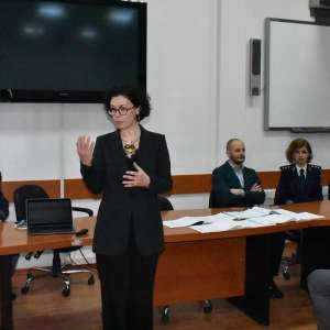 Formatori certificaţi din cadrul Institutului Auschwitz, la Şcoala Oradea. Seminar dedicat agenţilor de poliţie de frontieră în formare