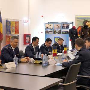Întâlnire a şefilor autorităţilor de frontieră din România şi R. Moldova, la sediul Inspectoratului General al Poliţiei de Frontieră