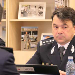 Întâlnire a şefilor autorităţilor de frontieră din România şi R. Moldova, la sediul Inspectoratului General al Poliţiei de Frontieră