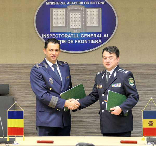 Întâlnire a şefilor autorităţilor de frontieră din România şi R. Moldova, la sediul Inspectoratului General al Poliţiei de Frontieră