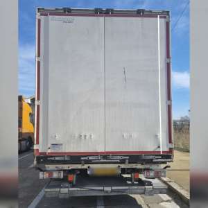 Semiremorcă căutată de autoritățile olandeze, descoperită în PTF Giurgiu