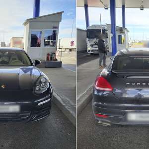 Autoturism căutat de autoritățile din Italia, descoperit în PTF Calafat