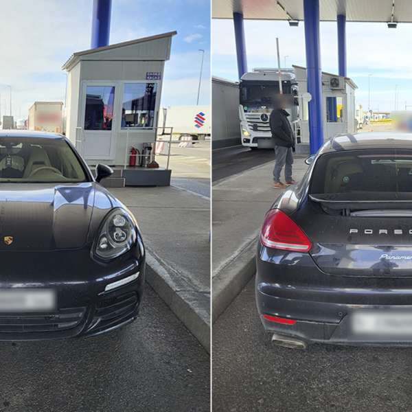 Autoturism căutat de autoritățile din Italia, descoperit în PTF Calafat