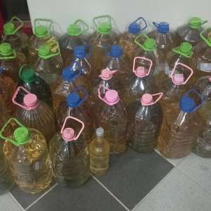 Alcool fără documente de proveniență descoperit în Petea