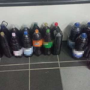 Alcool fără documente de proveniență descoperit în Petea