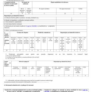Raport de evaluare a implementarii Legii nr. 544/2001 in anul 2022
