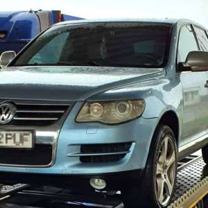 Autoturism căutat de autoritățile din România, descoperit în P.T.F. Giurgiu