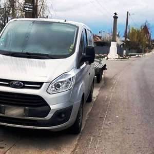 Microbuz radiat din circulație, descoperit în trafic de polițiștii de frontieră gălățeni