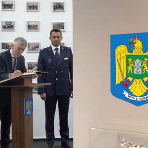 Vizita ministrului afacerilor interne al Regatului Spaniei, domnul Fernando Grande-Marlaska Gomez la sediul Inspectoratului General al Poliţiei de Frontieră Române