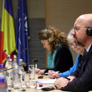 Vizita Excelenței Sale, domnul Charles Michael, Preşedintele Consiliului European, la sediul Poliţia de Frontieră Română